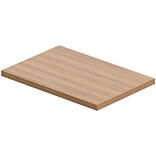 Offices To Go® Superior Laminate Top for BBF and FF, Autumn Walnut Laminate (TDSL22TOP-AWL)