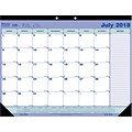 2018-2019 Blueline® Academic Monthly Desk Pad Calendar, 13 Months, 21-1/4 x 16 (CA181731-19)