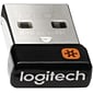 Logitech Unifying USB Receiver for Wireless Mouse and Keyboard, 6-Device (910-005235)