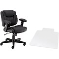 FREE Chairmat When You Buy a Quill Brand Telford Chair, Black