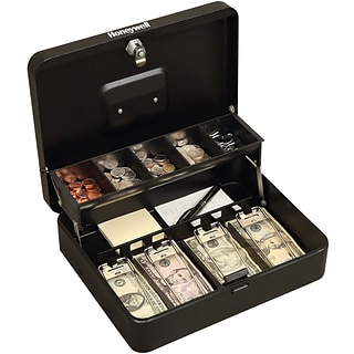 Honeywell Tiered Canitdoor Lever Cash Box (6213)