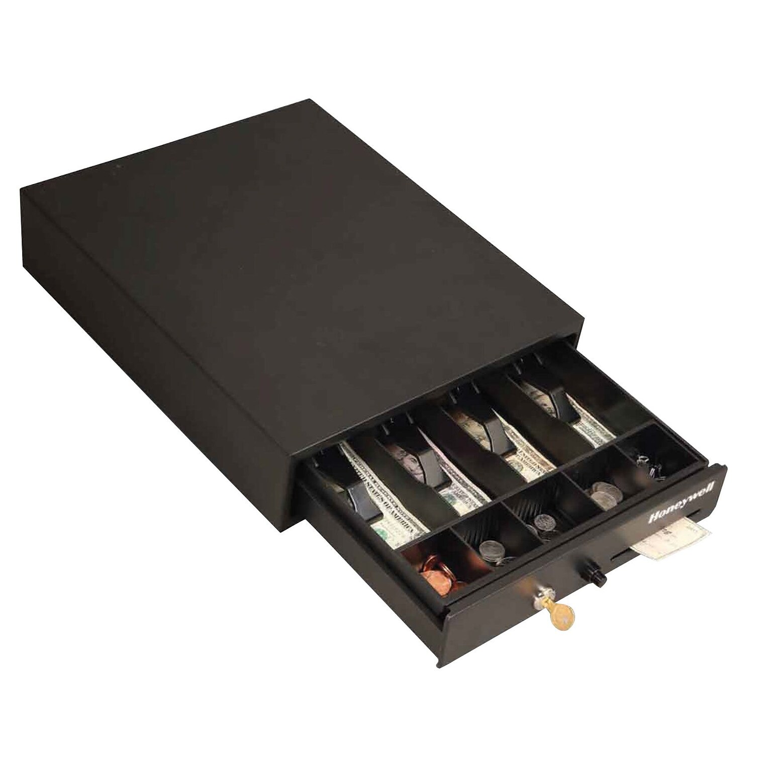 Honeywell Space-Saving Steel Cash Drawer