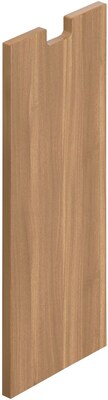 Offices To Go® Superior Laminate Half End Panel, Autumn Walnut