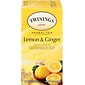 Twinings® Lemon & Ginger Herbal Tea Bags, 25/Box