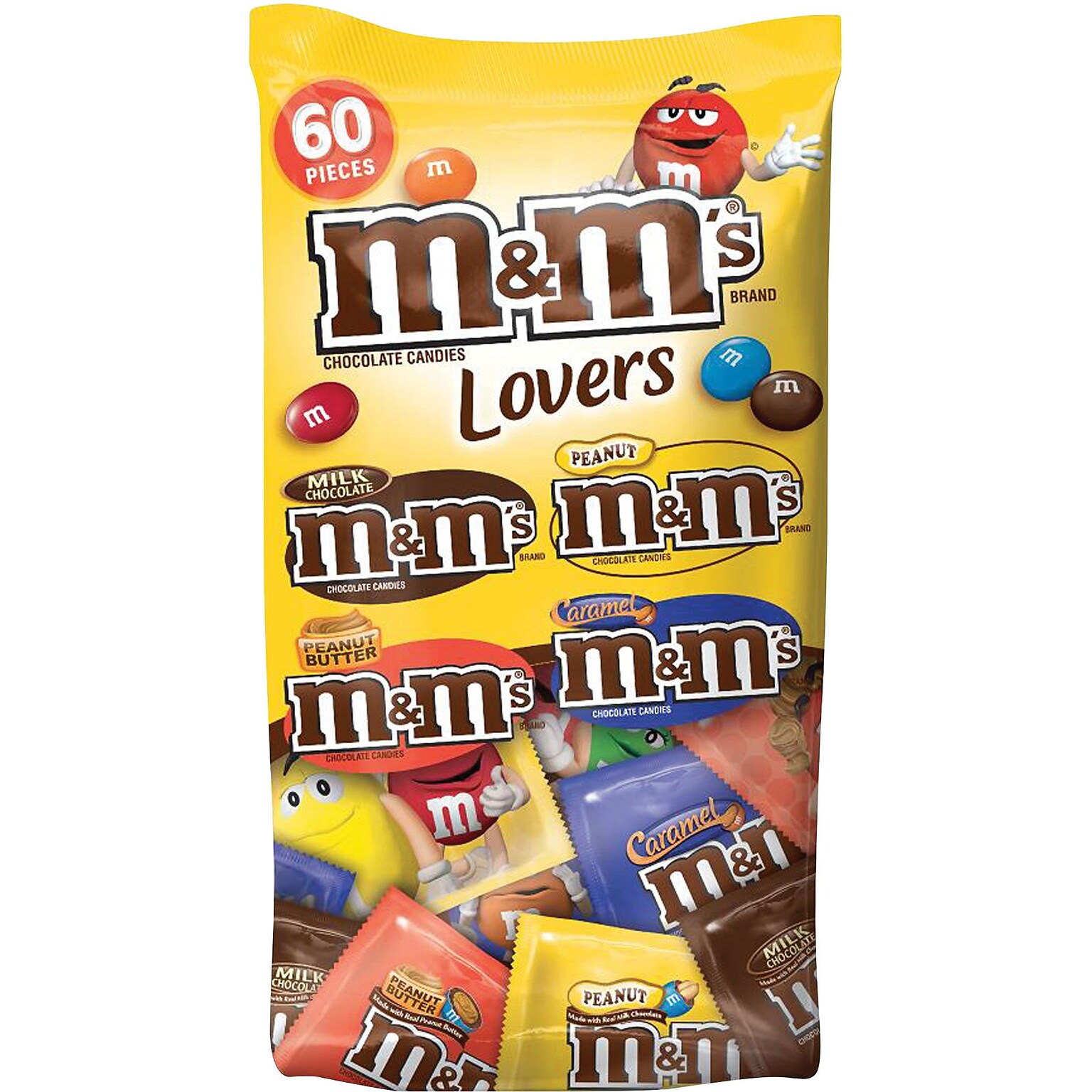 M&Ms® Fun Size® Variety Mix, 32.9 oz., 60 Pieces/Bag, (MMM56025/51793)