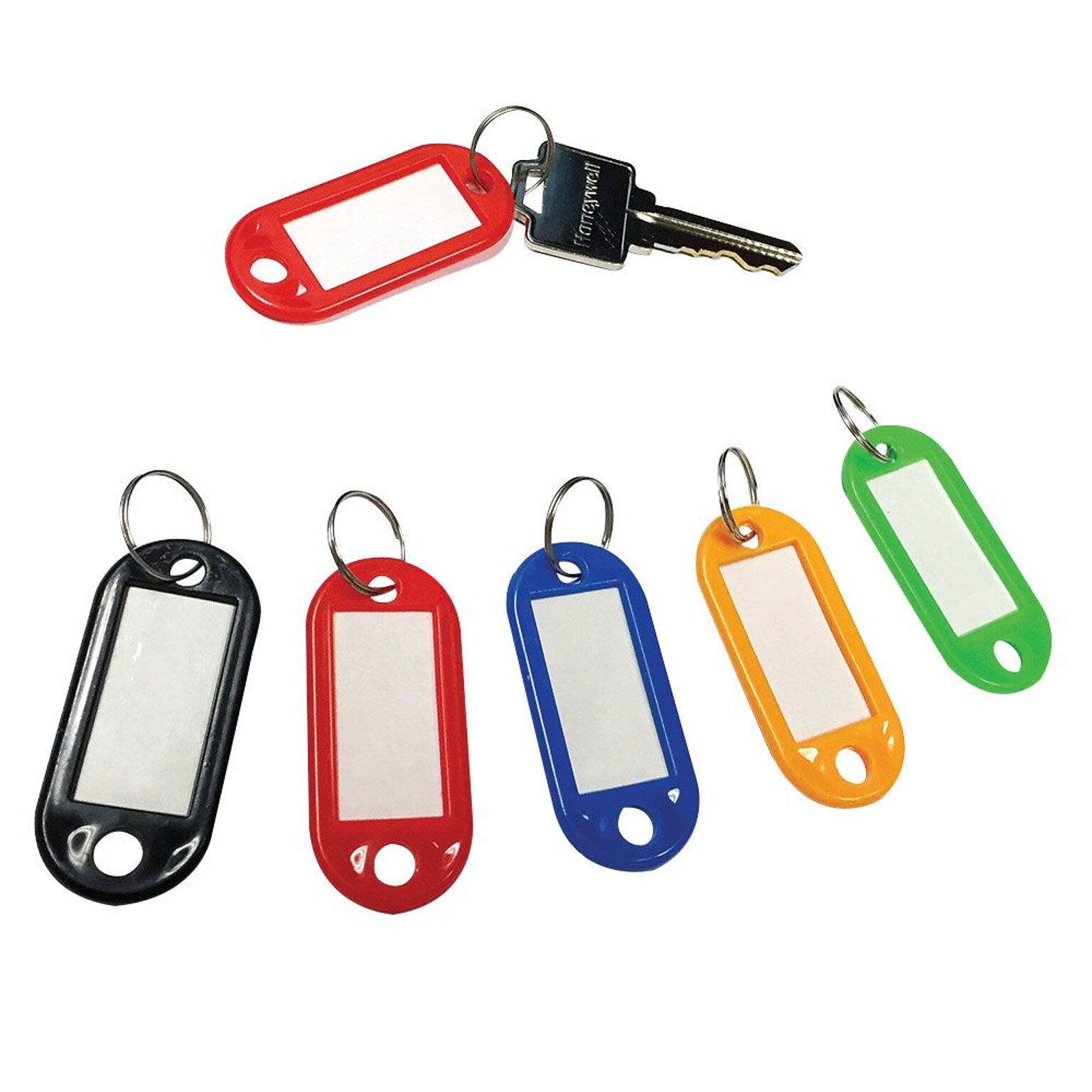 Honeywell Colored KeyTags, Assorted Colors, 20/Pack (6220)