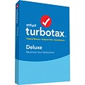 TurboTax Deluxe Federal + E-File + State 2017 (1 User) [Boxed]