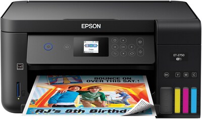 Epson Expression ET-2750 EcoTank All-in-One Supertank Printer