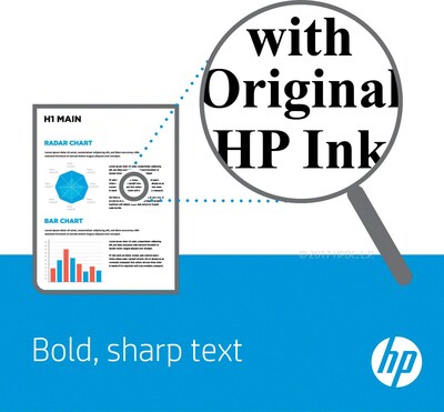 HP 65 Black Ink Cartridge, Standard Yield, 2-Pack
