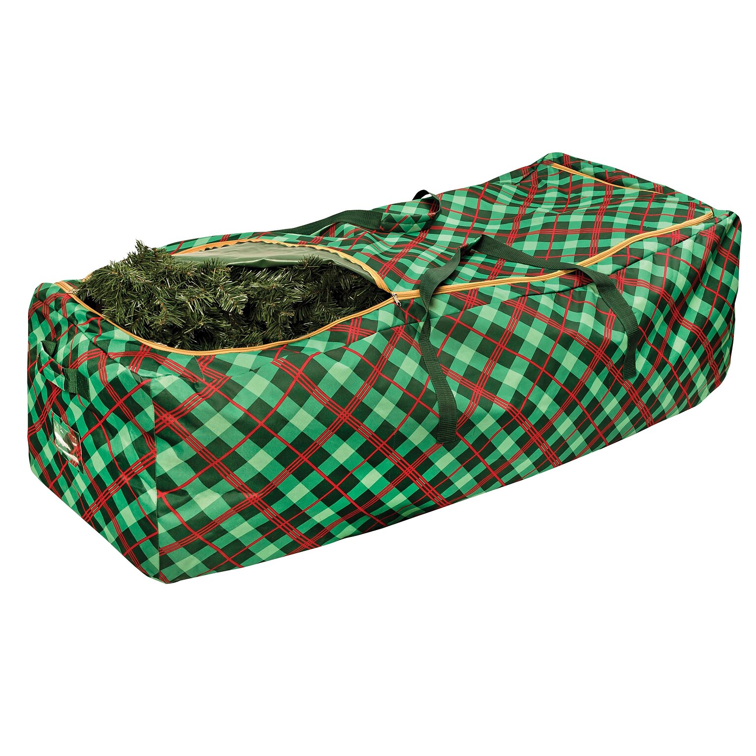 Honey Can Do Plaid Rolling Tree Storage Bag (SFT-07750)