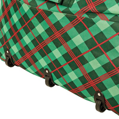 Honey Can Do Plaid Rolling Tree Storage Bag (SFT-07750)