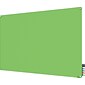 Ghent® Harmony Magnetic Glass Markerboard With Round Corner, Green, 4' x 4' (HMYRM44GN)