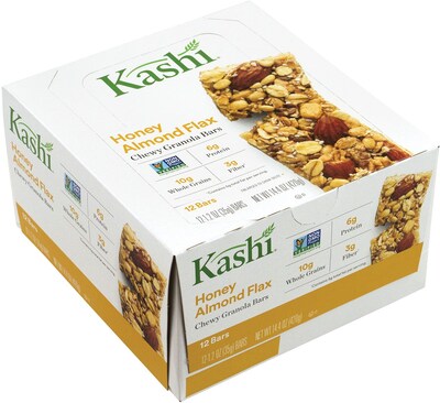 Kashi Chewy Honey Almond Granola Bar, 12 Bars/Box, 2/Box (295-00065)