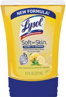 Lysol® No-Touch® Hand Soap Refill, Lemon & Verbena, 8.5 oz.