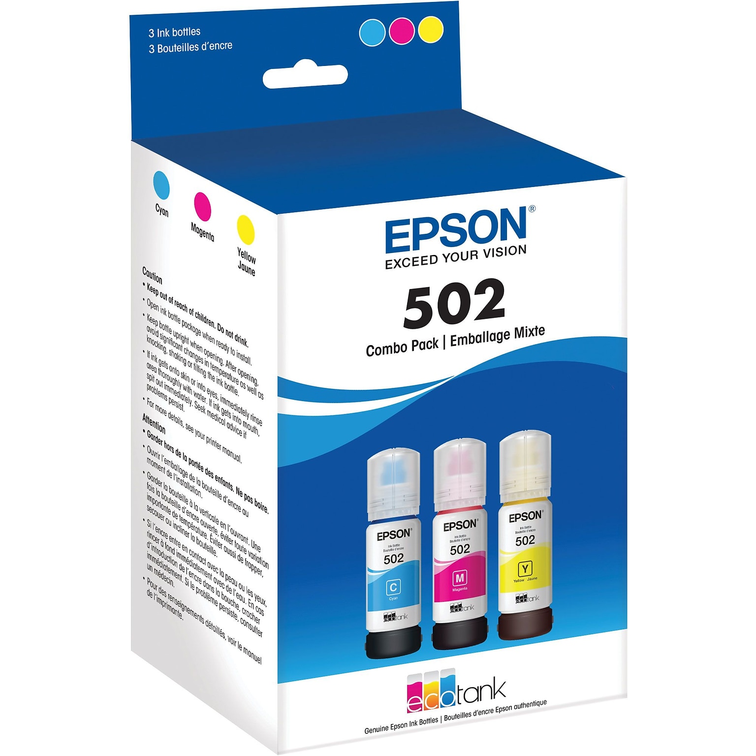 Epson EcoTank Ink Bottle Color Multipack