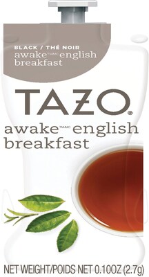 FLAVIA® Tazo® Awake English Breakfast, 80/Carton (MDR00157)