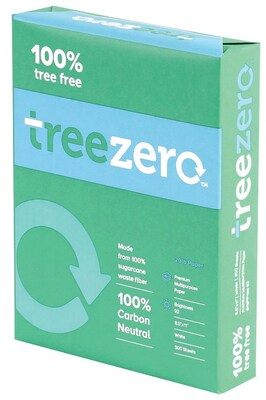 TreeFree Multipurpose Paper, 8.5 x 11, 20 lbs., White, 5000 Sheets/Carton (228007534)