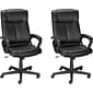 Buy 1 Get 1 FREE Quill Brand® Turcotte Luxura High-Back Manager Chair, Black