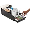 Mind Reader Vesta Coffee Condiment Organizer For 18 K-Cup, Black (ORG01-BLK)