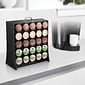 Mind Reader The Wall Coffee Pod Display Rack For 50 K-Cup, Black (RAC3PC-BLK)
