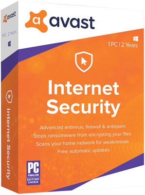 Avast Internet Security 2019, 1 PC 2 Year (UF7XS6UZWHL8VYA)