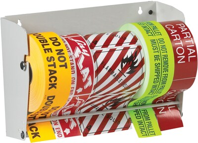Partners Brand 12 1/2 Tape Logic Wall Mount Label Dispenser, 1 Each