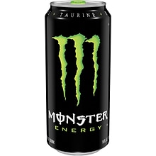 Monster Energy Original Drink, 16 Oz. Cans, 24/Pack (133129)