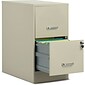 Quill Brand® 2-Drawer Vertical File Cabinet, Putty, Letter, 22 D (52146)