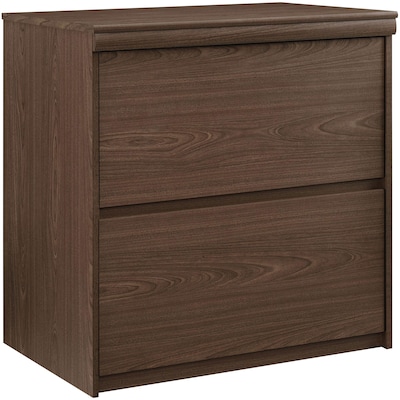 Ameriwood Home Tiverton 2-Drawer Lateral File Cabinet, Letter/Legal, Resort Cherry, 29W (9502096COM)