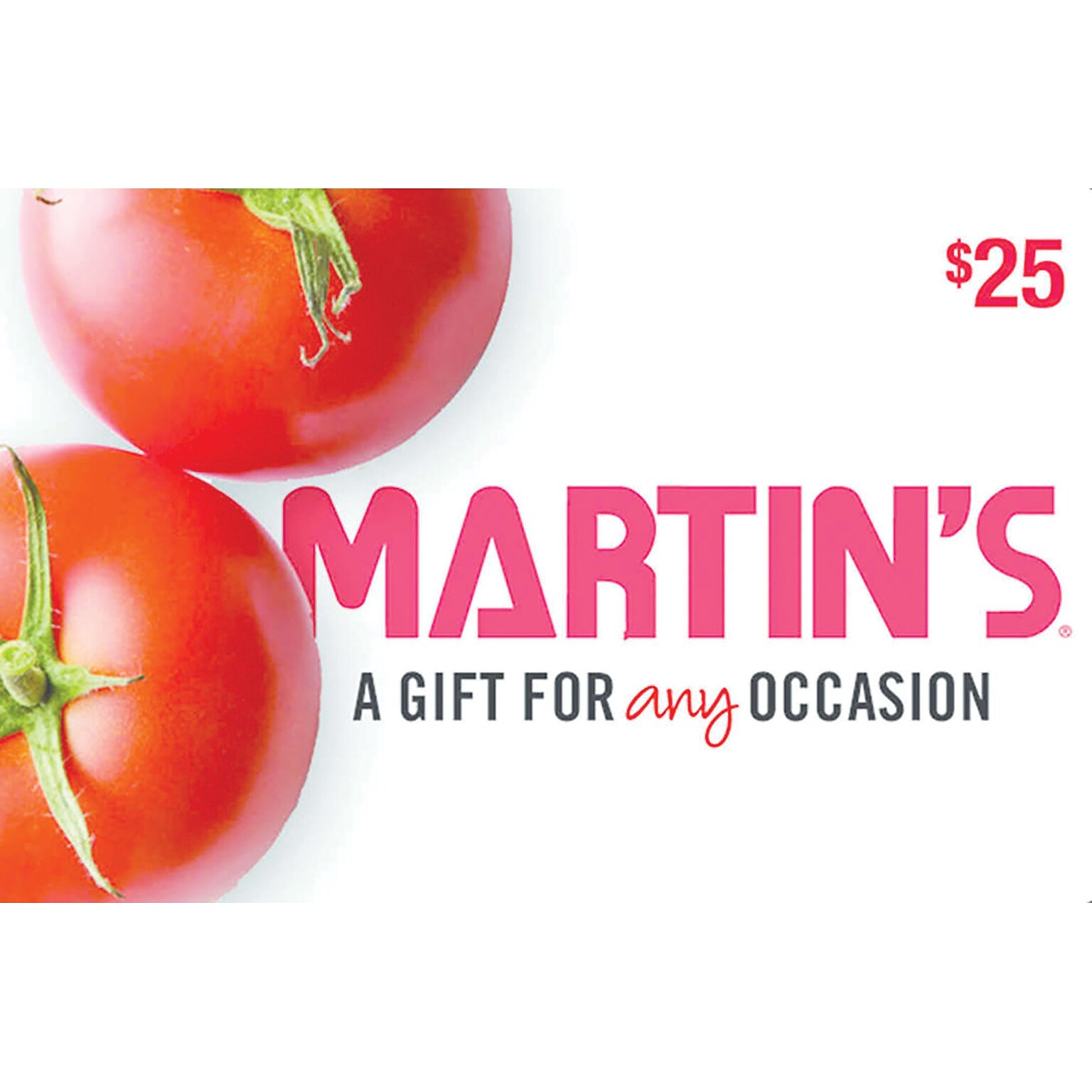 Martins Gift Card $25