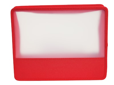 TRU RED Expanding Wallet, Zipper Closure, Letter Size, Assorted Colors (TR51815)