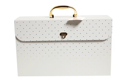 Staples 19 Pocket Document File, Legal, Dot (51790)