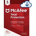 McAfee Total Protection for 5 Devices for Windows (1-5 Users), Download (4KQPKNP9RWD8ATC)