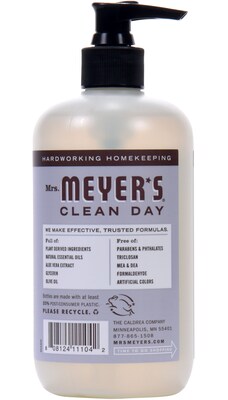 Mrs. Meyers Clean Day Hand Soap, Lavender, 12.5 fl oz (651311)