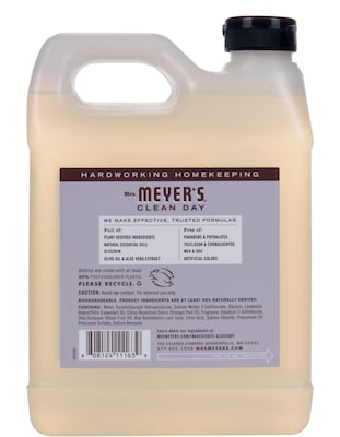 Mrs. Meyers Clean Day Hand Soap Refill, Lavender, 33 fl oz (651318)