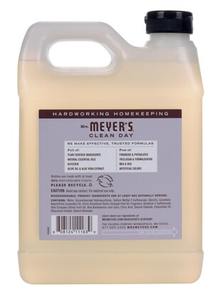 Mrs. Meyer's Clean Day Hand Soap Refill, Lavender, 33 fl oz (651318)