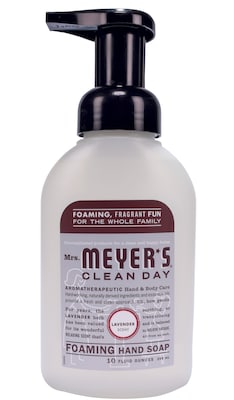 Mrs. Meyers Clean Day Liquid Foaming Hand Soap, Lavender Scent, 10 fl oz (662031)