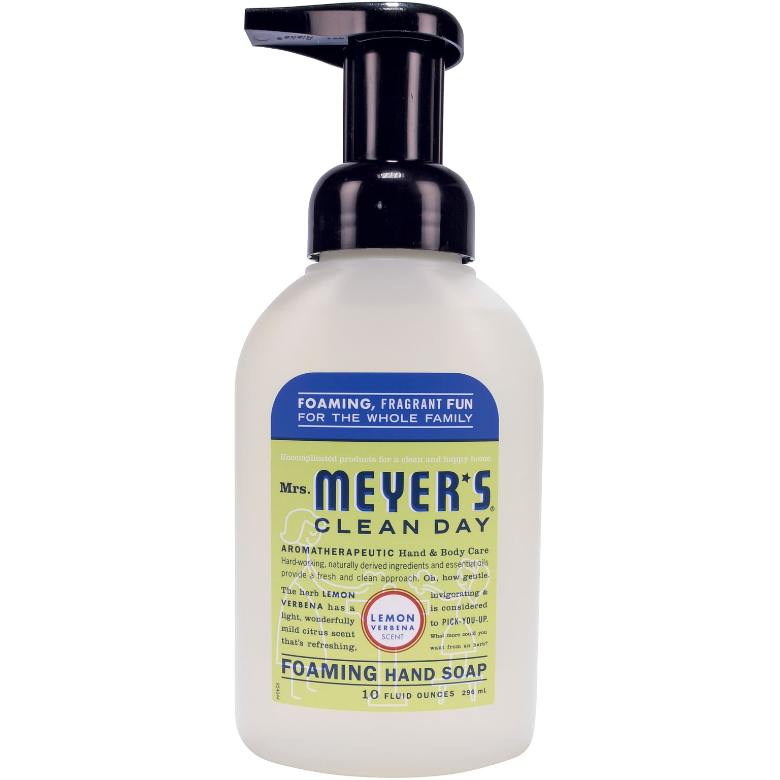 Mrs. Meyers Clean Day Foaming Hand Soap, Lemon Verbena, 10 fl oz (662032)