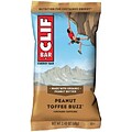 Clif Bar Energy Bars, Peanut Toffee Buzz, 2.4 oz., 12/Box (CCC160028)