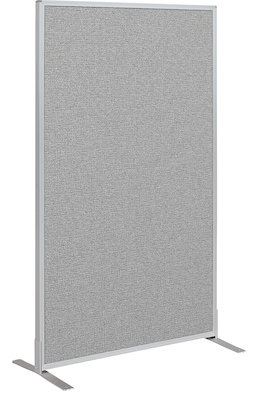 Best-Rite Fabric Standard Modular Panel, 5 x 3, Gray