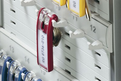 DURABLE Key Tags, Assorted Colors, 24/Pack (194900)