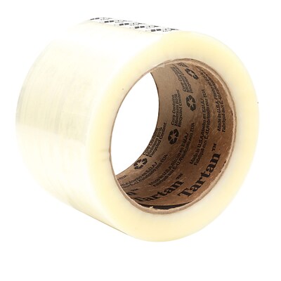 Tartan™ Box Sealing Tape, 2.83 x 109.3 yds. Clear (369)
