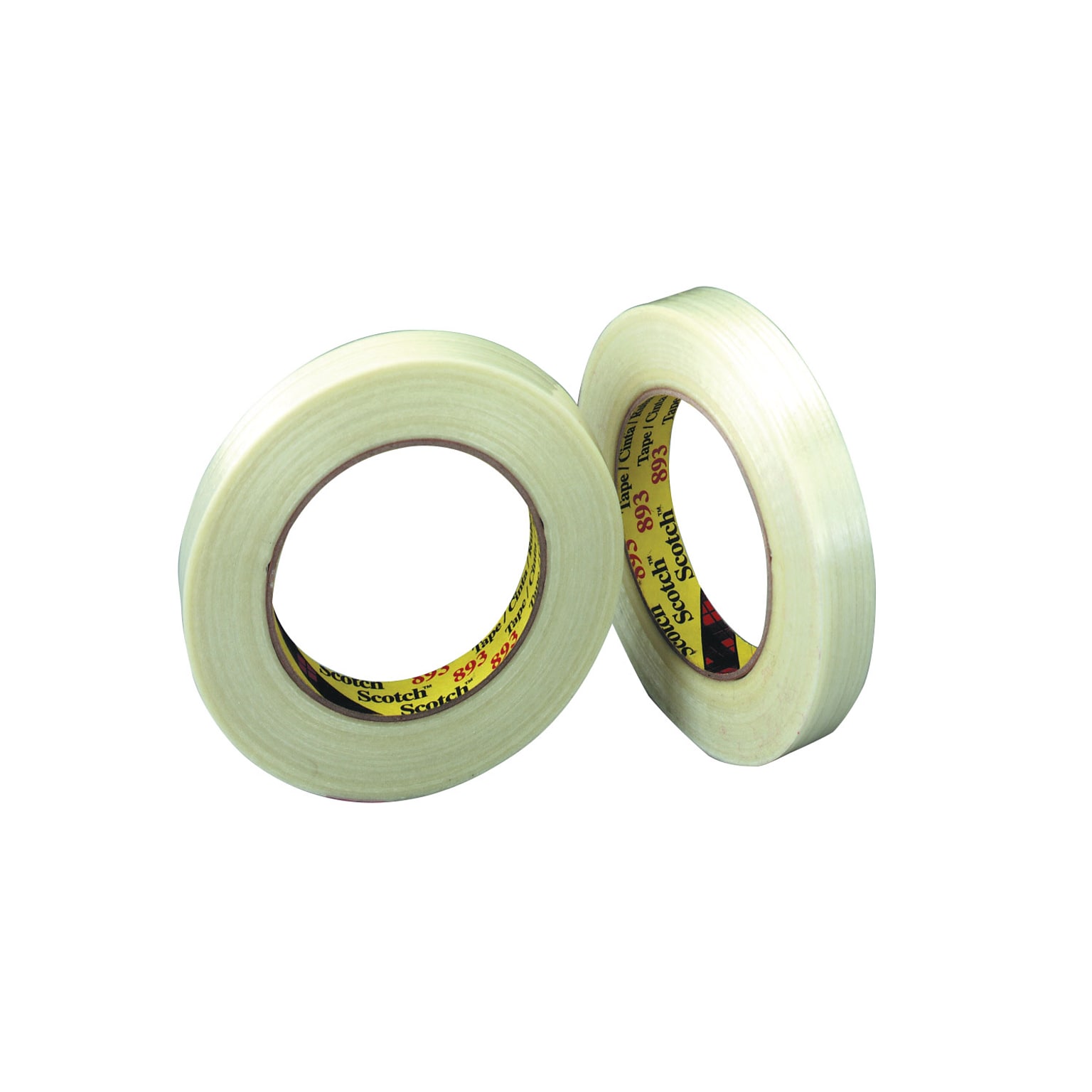 Scotch® Filament Tape 893 Clear, 18 mm x 55 m, 1/Roll (893-18)
