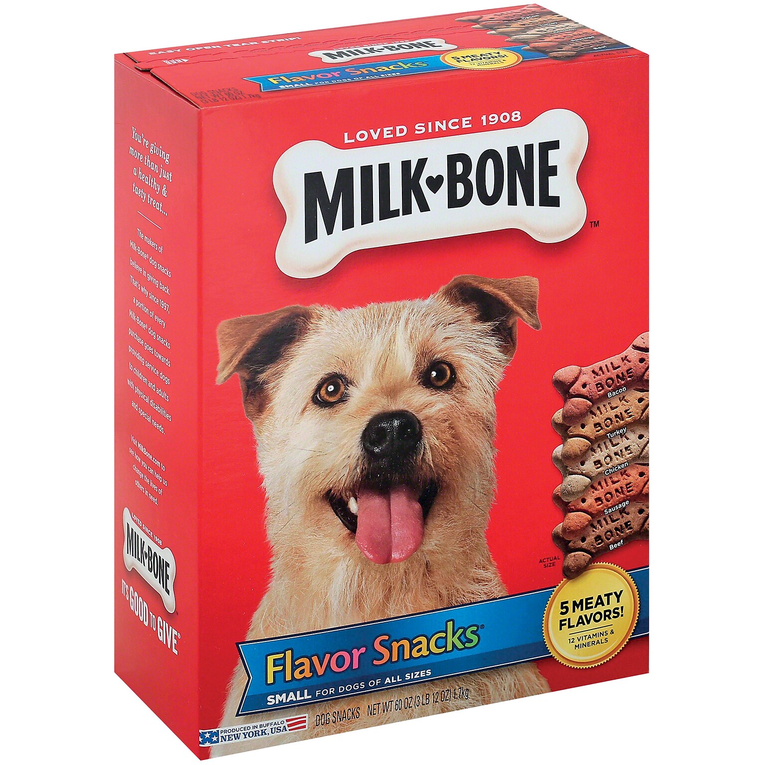 Milk Bone Dog Biscuits, Small, 60 oz (SMU82239)