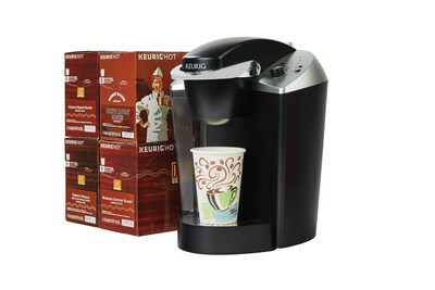 Keurig® K140 Commercial Brewer and 96 K-Cup Value Pods plus FREE Hot Cups