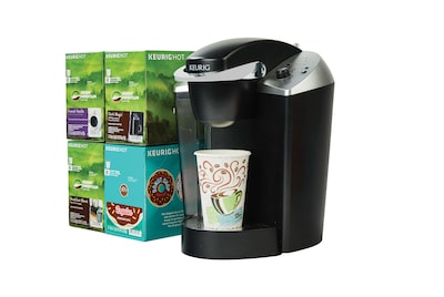 Keurig® K140 Commercial Brewer with 96 Everyday Favorites K-Cups plus FREE Hot Cups