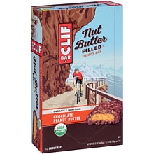 Clif Bar Clif Chocolate Peanut Butter Energy Bar, 12 Bars/Box (CCC56801)