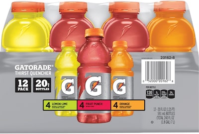 Gatorade Core Variety 20z12pk incomplete 