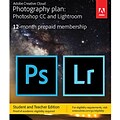 Adobe Creative Cloud Photography Plan Student Teacher Edition for Windows/Mac, 20 GB of Storage (1 U