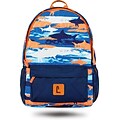 Staples Paxton 16 Backpack, Shark Pattern, 4.72W x 16.14H x 11.81D (52395)